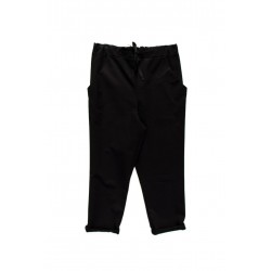 Pockets trousers, black denim