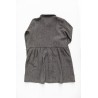 Shirt-dress, herringbone wool drap