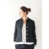 Tailor jacket, black denim