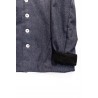 Tailor jacket, blue recycled denim