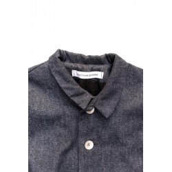 Tailor jacket, blue recycled denim