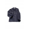 Tailor jacket, blue recycled denim