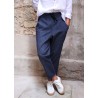 Pocket trousers, blue denim