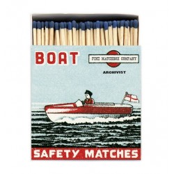 Square matchbox "Boat"