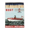 Square matchbox "Boat"