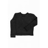 Unisex sweater, dark grey heavy jersey