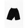 Short mixte, jean noir