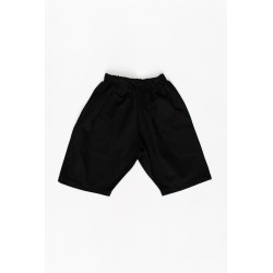 Short mixte, jean noir