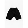 Short mixte, jean noir