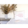 Pillow cases "JSAFDV" red