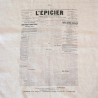 Dish towel "L'épicier" natural