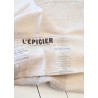 Dish towel "L'épicier" natural