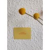 Mini carte postale + enveloppe "Joyeux anniversaire"