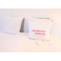 Pillow cases "L'amour Fou" red