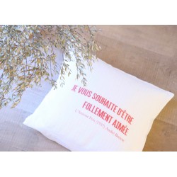 Pillow cases "L'amour Fou" red