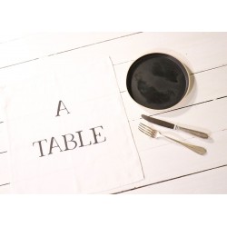 Napkins "A Table" white