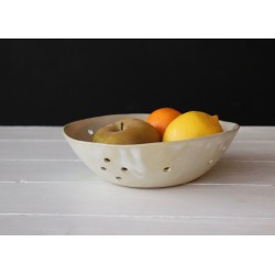 Natural ceramic holes cup