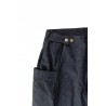 Summer trousers for man, blue recycled denim