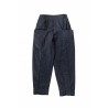 Summer trousers for man, blue recycled denim