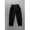 Summer trousers for man, black denim