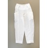 Summer trousers for man, white linen