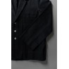 Suit jacket for man, black denim