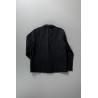 Suit jacket for man, black denim