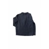 Suit jacket for man, blue recycled denim