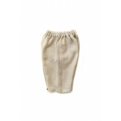 Short mixte pour homme, lin naturel