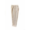 Long trousers, natural heavy linen