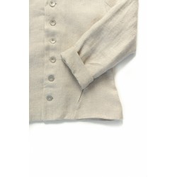 Tailor jacket, natural heavy linen