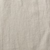 Short, natural linen