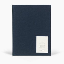 Notebook EVEN, dark blue