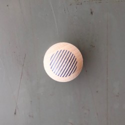 magnetic ball, blue stripes