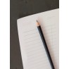 Magnetic paper pencil, black