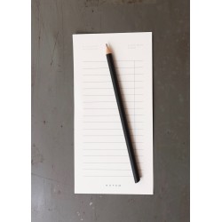 Magnetic paper pencil, black