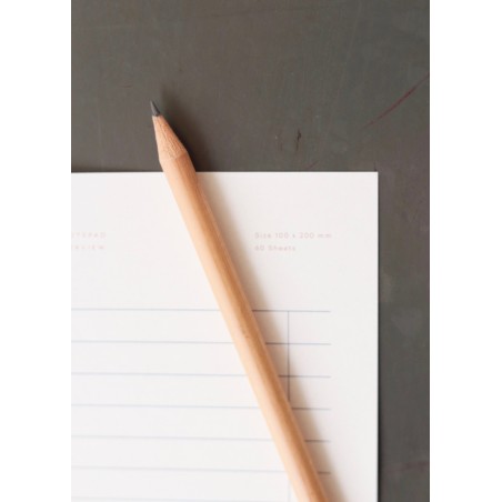 Magnetic paper pencil, natural