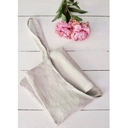 Apron, natural heavy linen