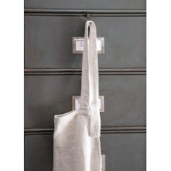 Apron, natural heavy linen