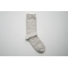 Silk wool double-faced socks, oatmeal