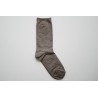 Chaussettes double-face marron