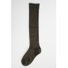 Chaussettes hautes, mocha