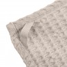 Essui main en nid d'abeille, coton beige