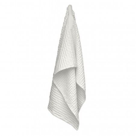 Bif waffle bath towel, white cotton