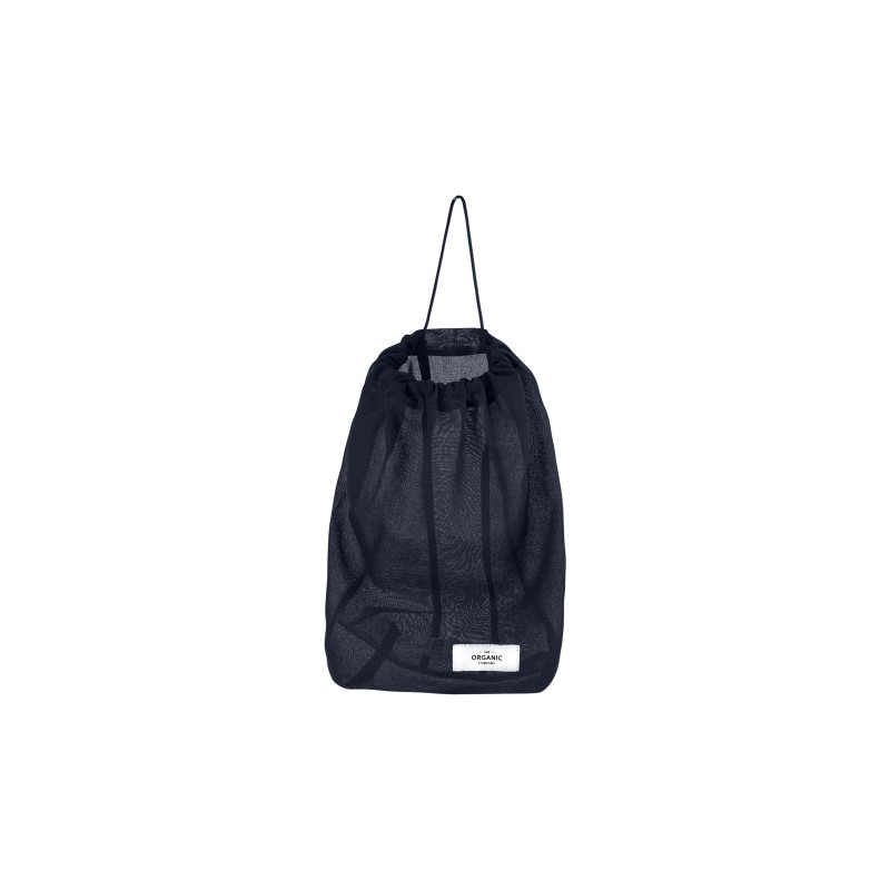 Food bag, navy blue cotton