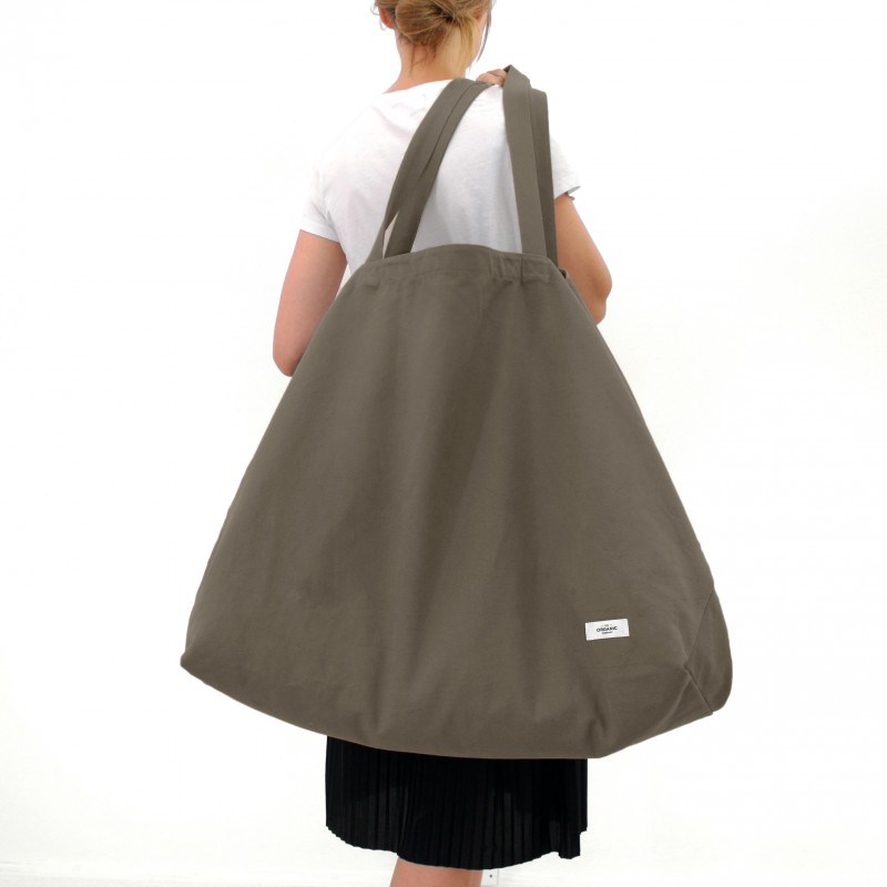 XXL bag, stone cotton