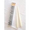 Taper candle, white