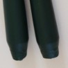 Taper candle, dark green