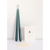 Bougie chandelle vert sapin