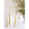 Cone candle, white